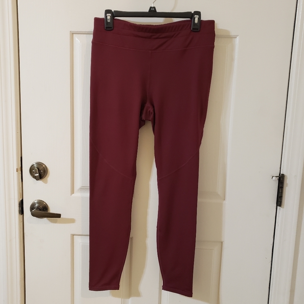 Fabletics Deep Wine Leggings